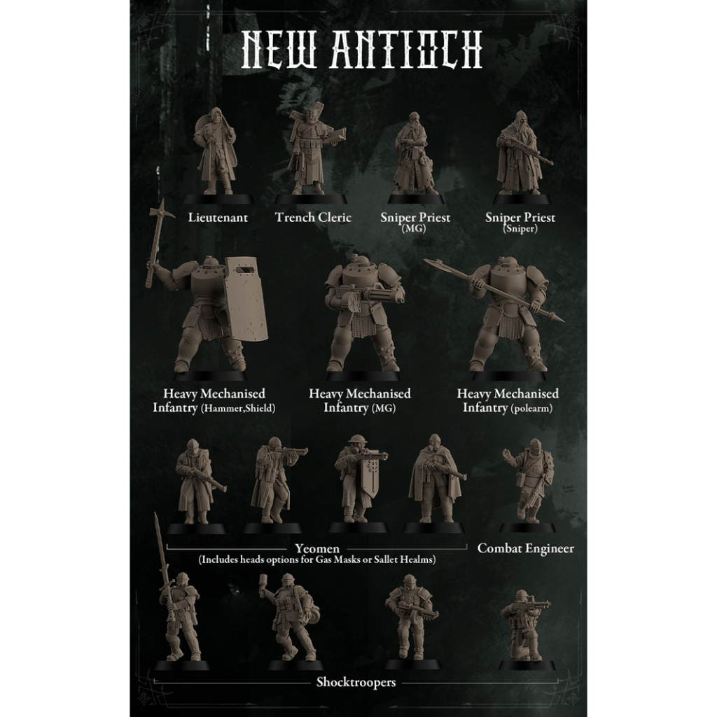 Trench Crusade New Antioch -Wargaming/RPG (ler descrição) | Shopee Brasil