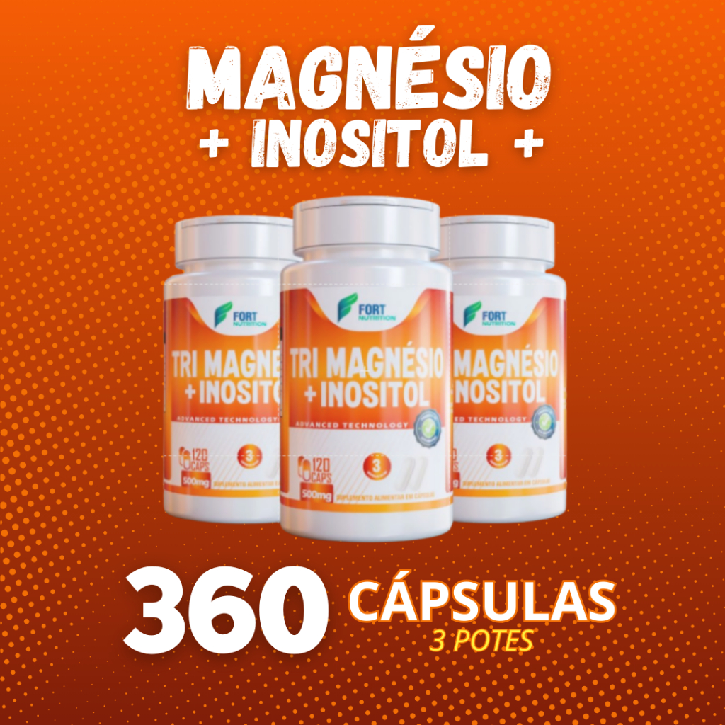 Foto de Suplemento em cápsulas Magnésio Inositol Magnésio Treonato Equilíbrio