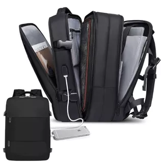 Mochila Multifuncional Trabalho Faculdade Viagem Notebook Executiva Espaçosa Unissex Feminina Masculina Compartimento