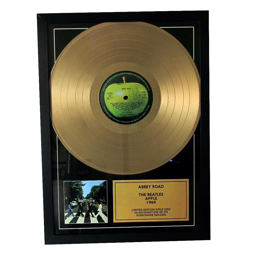 Disco de Ouro personalize escolha LP Quadro MDF Golden dourado ...