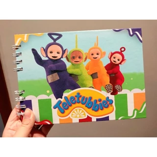Livro de Colorir Teletubbies 51 Folhas 180G Caderno de Desenho Pintura Coloring Book em Oferta na Shopee
