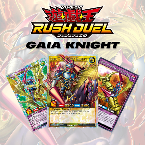 PROXY DECK YUGIOH! RUSH DUEL - Gaia the Fierce Knight | Shopee Brasil