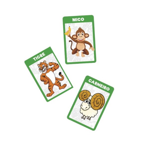 Jogo Do Mico + Jogo Da Memória 56 Cartas 2 Em 1 - Diversão em
