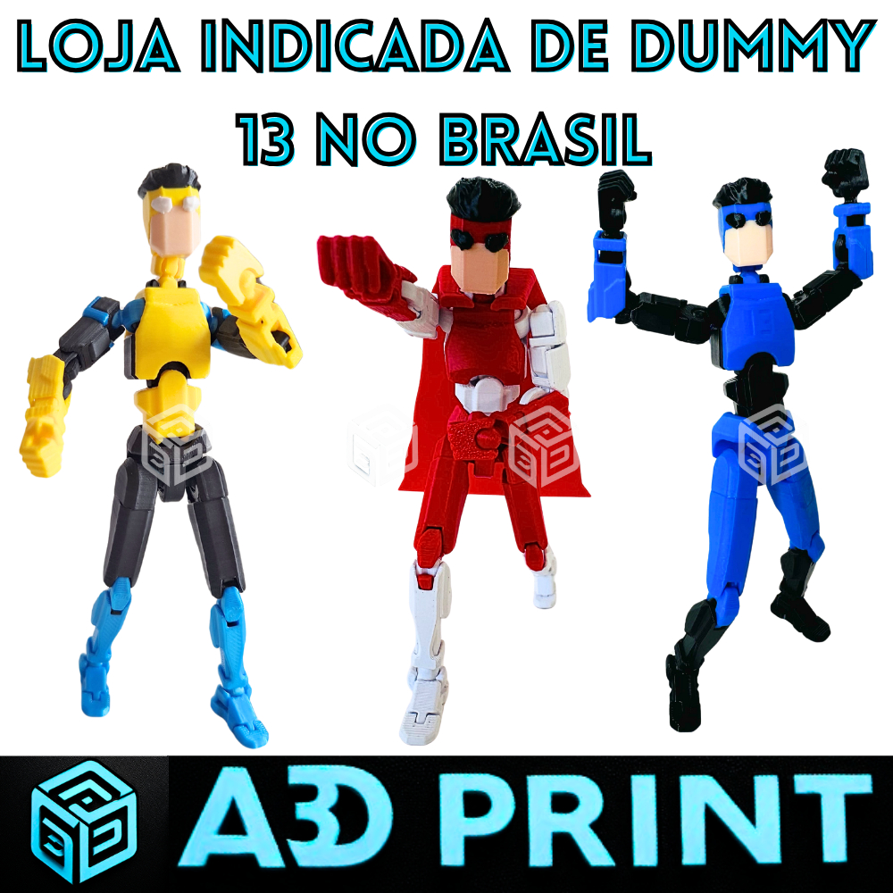 Invencível Invincible - Dummy 13 Totalmente Articulado Boneco Brinquedo ...