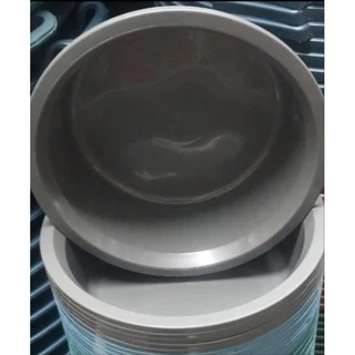 Kit 5 Bacias De Plástico Multiuso 5 Litros Bacia Sem Tampa De Plástico