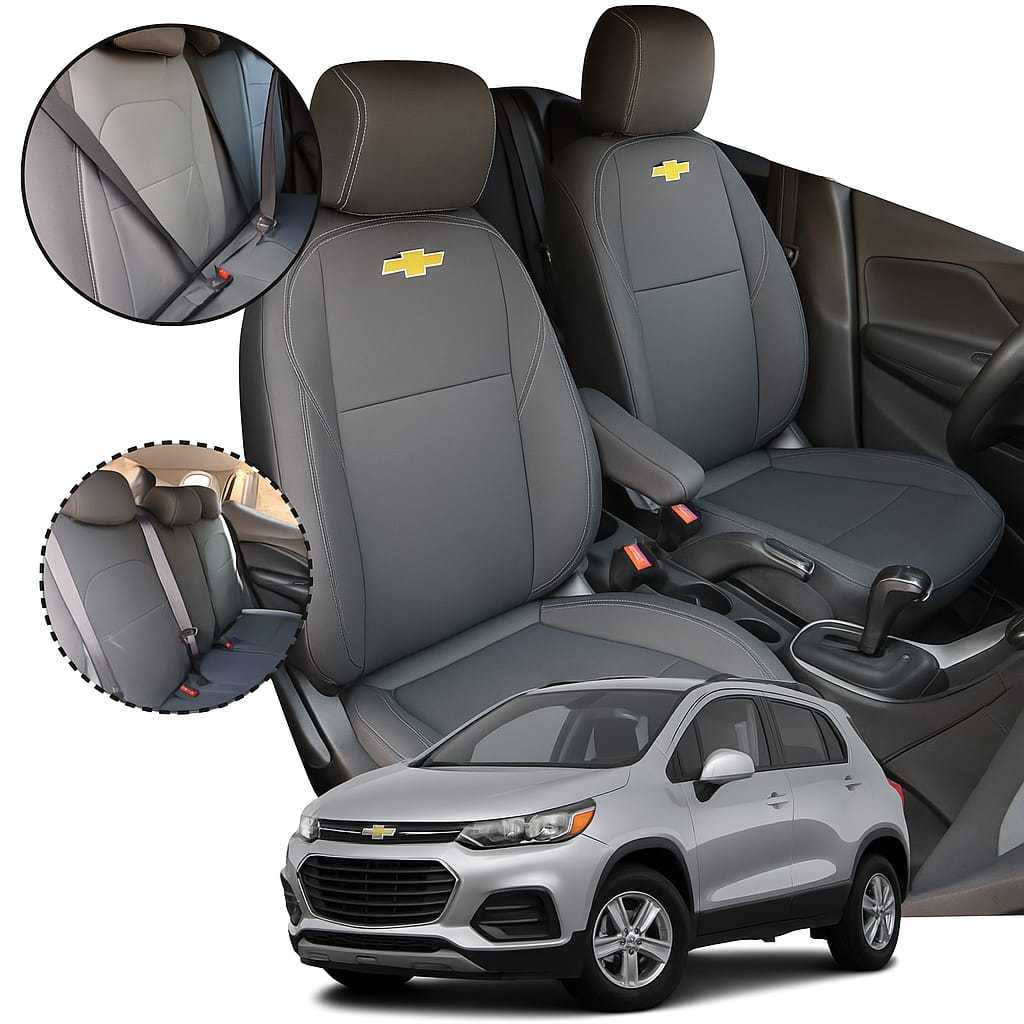 Capa Para Bancos Automotivos Couro Chevrolet Tracker Turbo LT LTZ 2021 ...