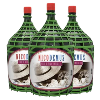 Vinho Nicodemus Tinto Suave de Mesa 4,6 ltrs
