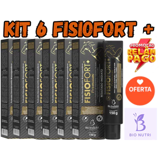 🔥 KIT 6 Fisiofort Premium Pomada 150 g