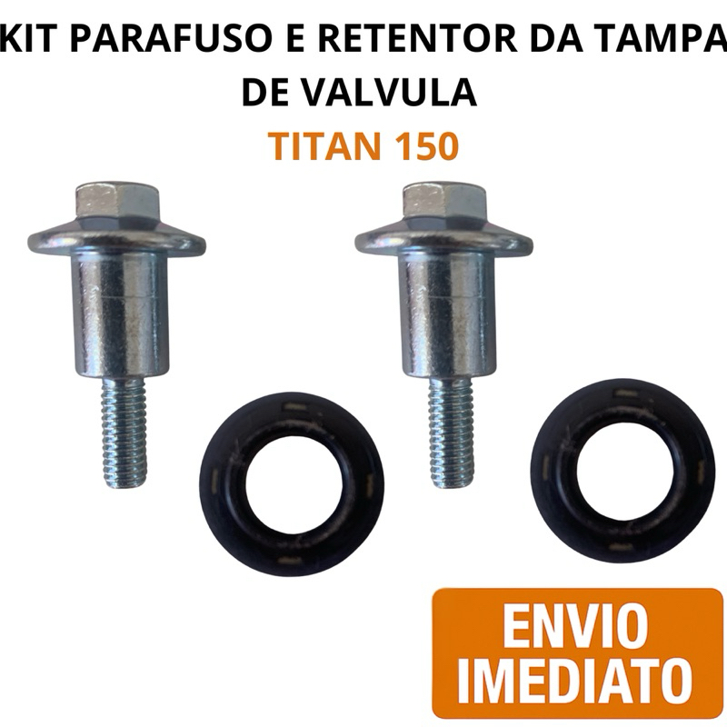 Kit Parafusos Coxins Da Tampa De Valvulas 2 Parafuso e 2 Retentores ...