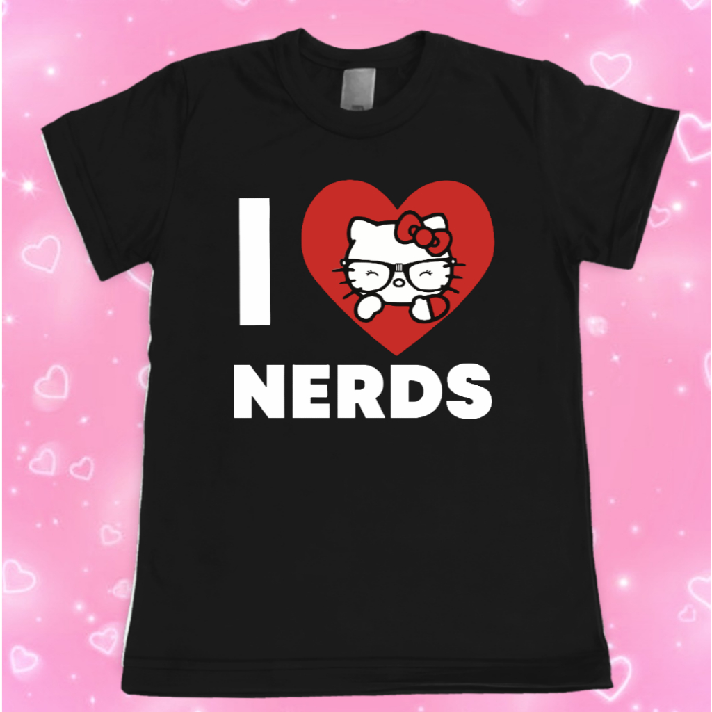 Cropped I Love Nerds / Babylook premium de algodão / Alternative