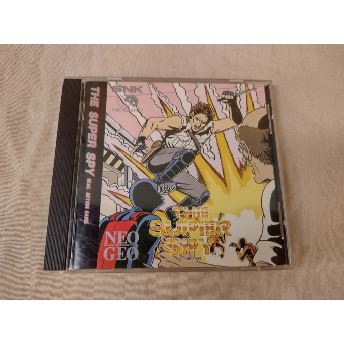 The Super Spy Sur Neo Geo AES – Double Manuel Français, Complet Et TBE