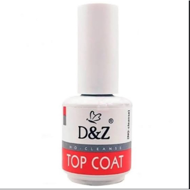 kit 4 top coat D&Z original preparador para unhas de gel | Shopee Brasil