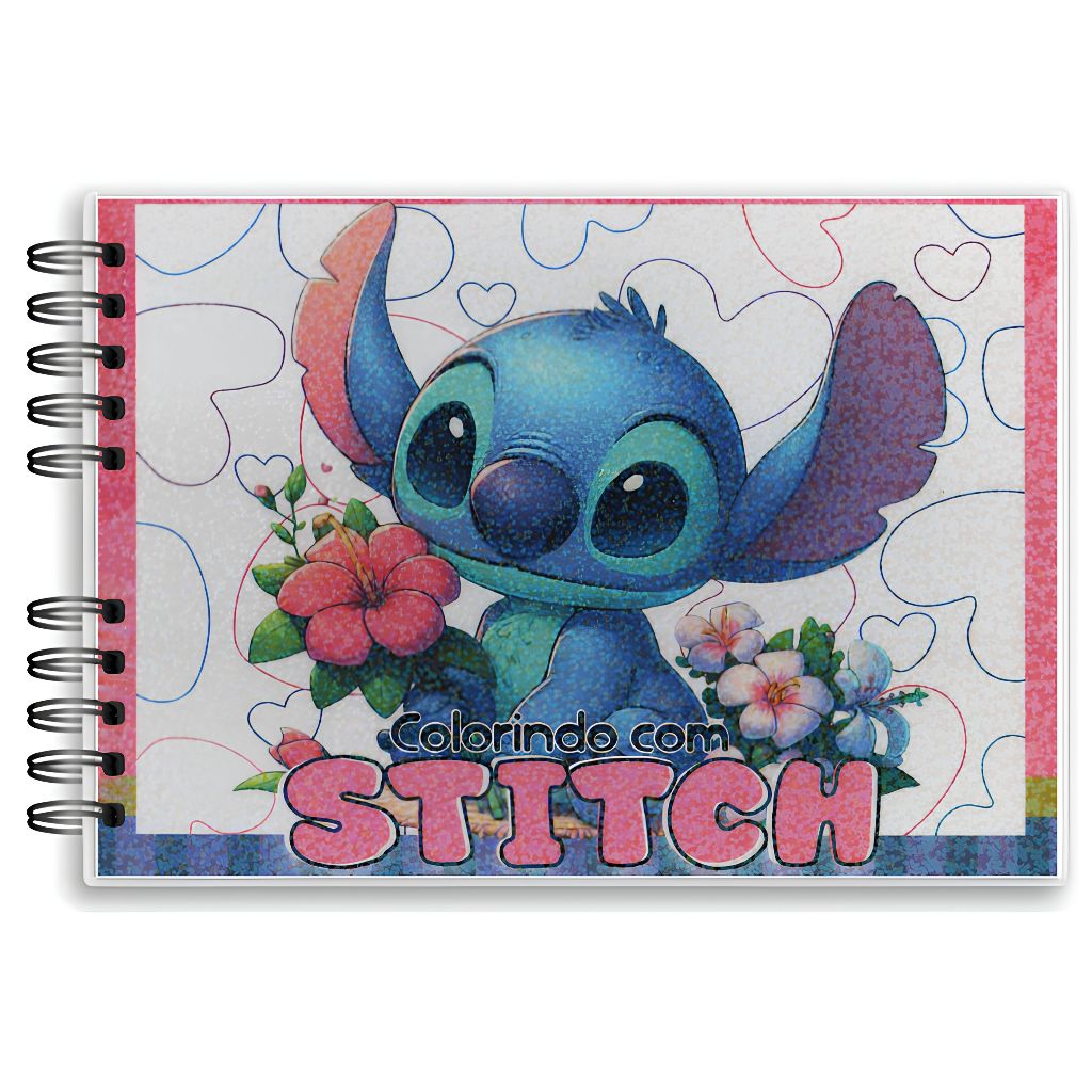 Colorindo com Stitch: Livro de Pintar com Papel de Alta Gramatura Capa ...