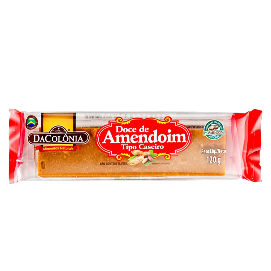 Doce de Amendoim Da Colonia 120g | Shopee Brasil