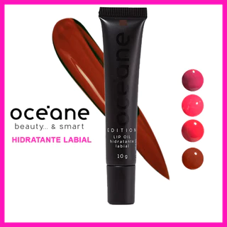 Oceane Edition Hidratante Labial Lip Oil 10g (Nutrição, brilho e cor para seus lábios) em Oferta na Shopee