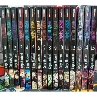 Mangá Usado Jujutsu Kaisen 0-1-2-3-4-5-6-7-8-9-10-11-12-13-14-15