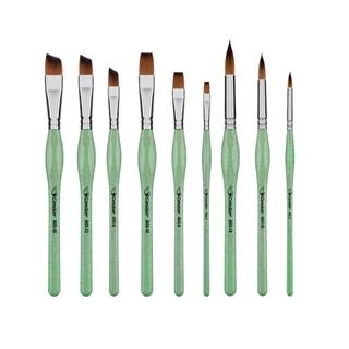 Kit De Pinceis Condor Ergonomicos Sinteticos Para Pintura e Artesanato