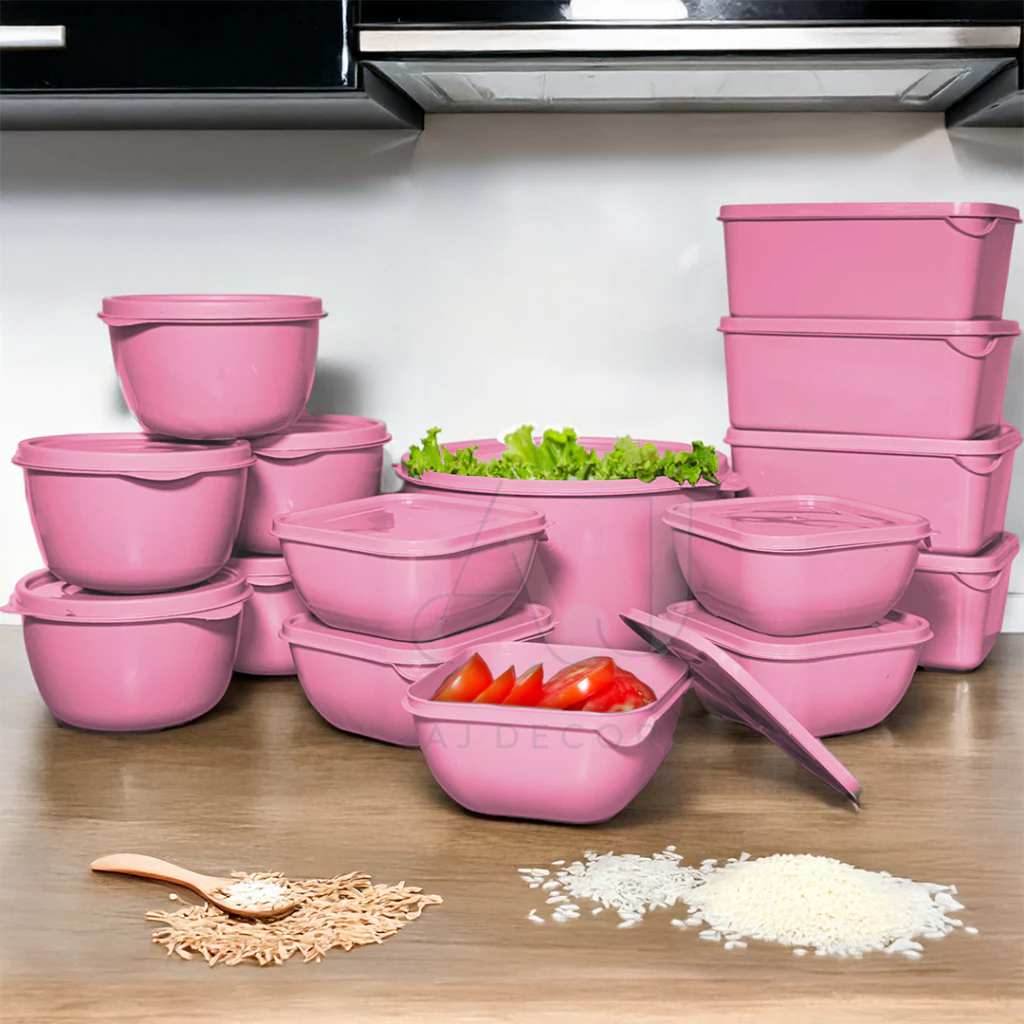 Kit 15 Potes Para Cozinha