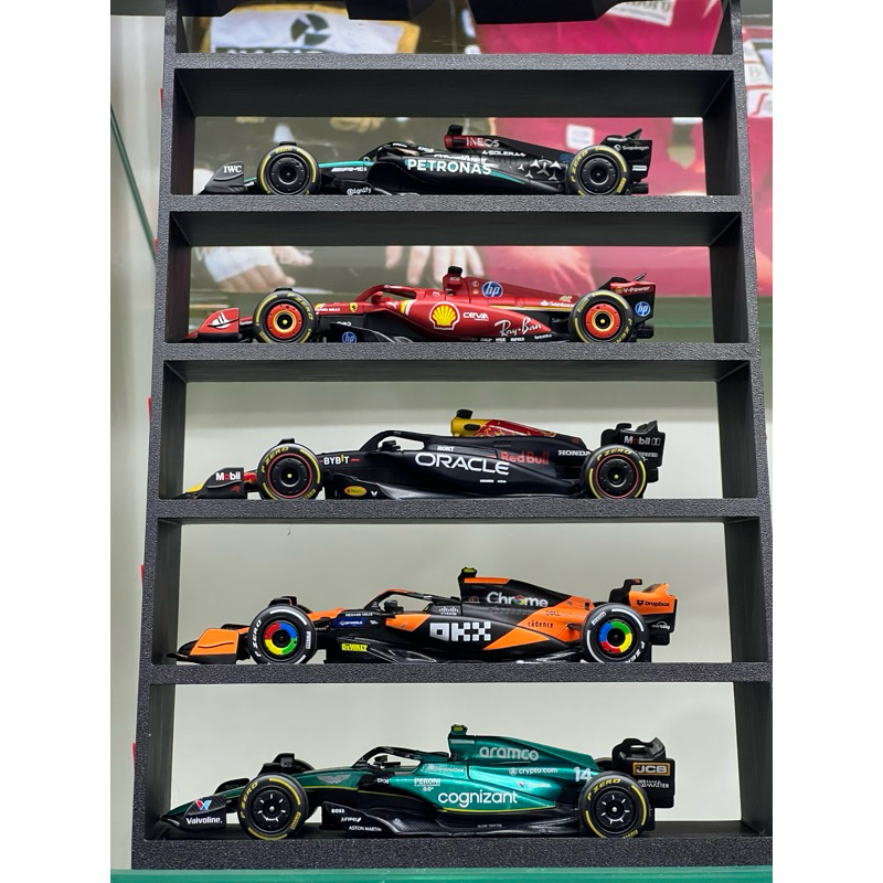 miniatura fórmula one 2024 escala 1/43