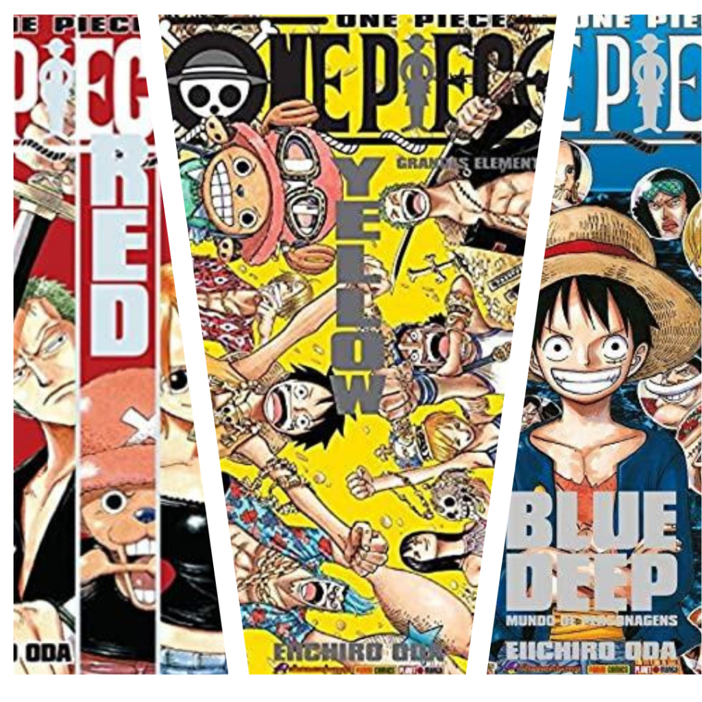 Manga one piece DATABOOK RED Yellow BLUE GREEN BLUEE DEEP PANINI