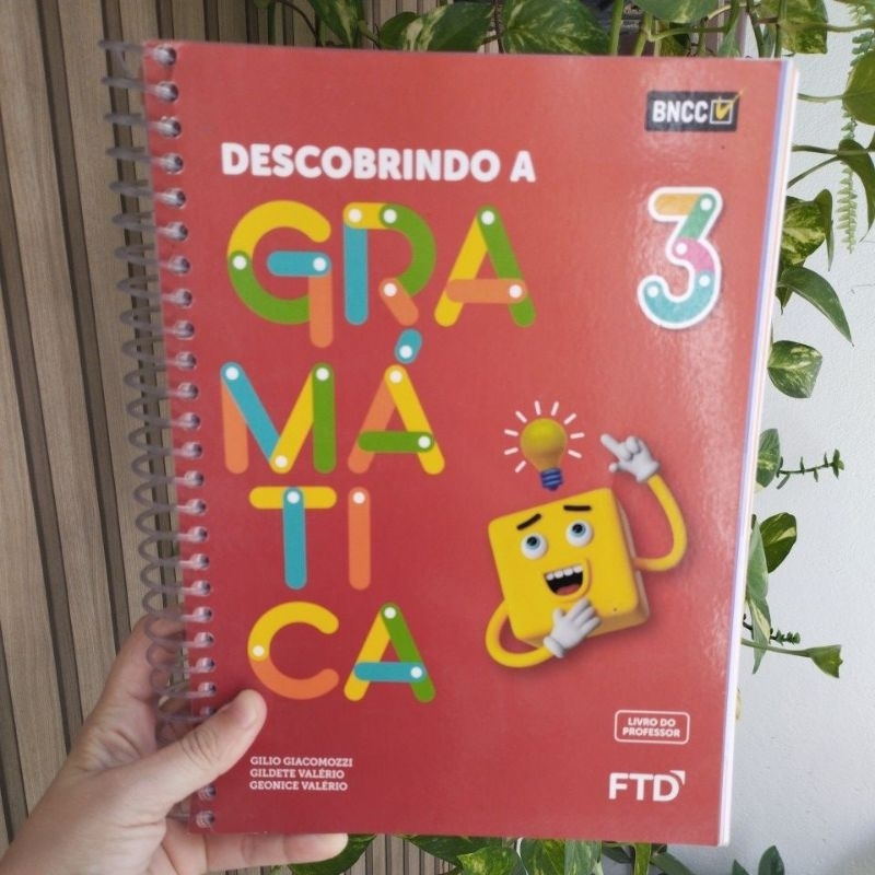 DESCOBRINDO A GRAMÁTICA 3° ANO ( PROFESSOR ) | Shopee Brasil