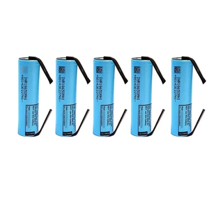 05 Baterias 18650 LG Chem 3200mah 3,7v Descarga 10a Terminal