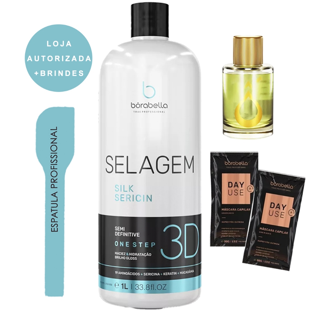 Borabella Selagem Organica Sem Formol Semi Definitiva 350ml - 1L ...