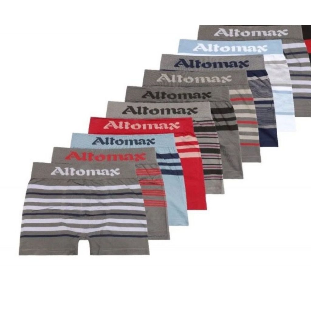 Kit com 10 cuecas Altomax Poliester e Elastano cores Sortidas ...