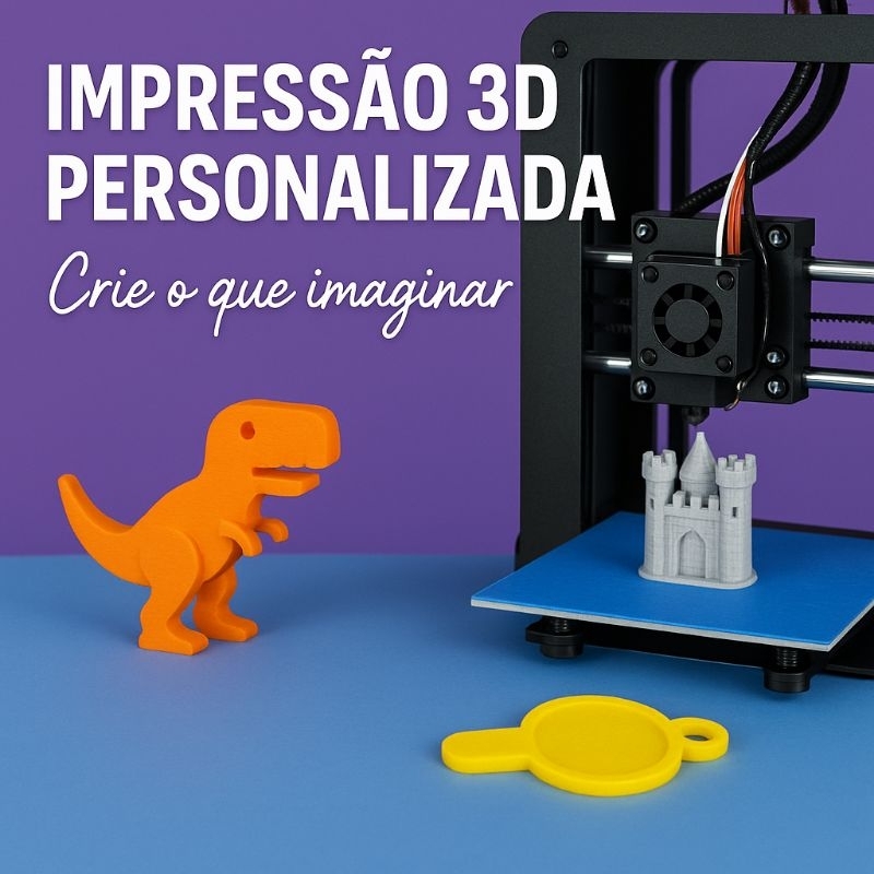 Serviço de impressão 3D Personalizada