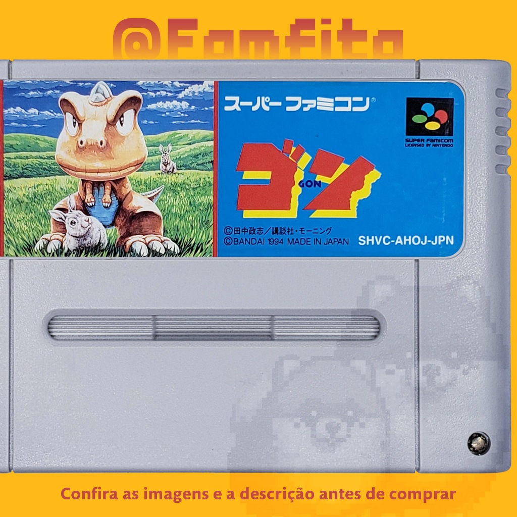 ゴン　スーパーファミコン　SFC ゴン スーパーファミコンソフト カセットのみ (端子清掃済) 中古・通販