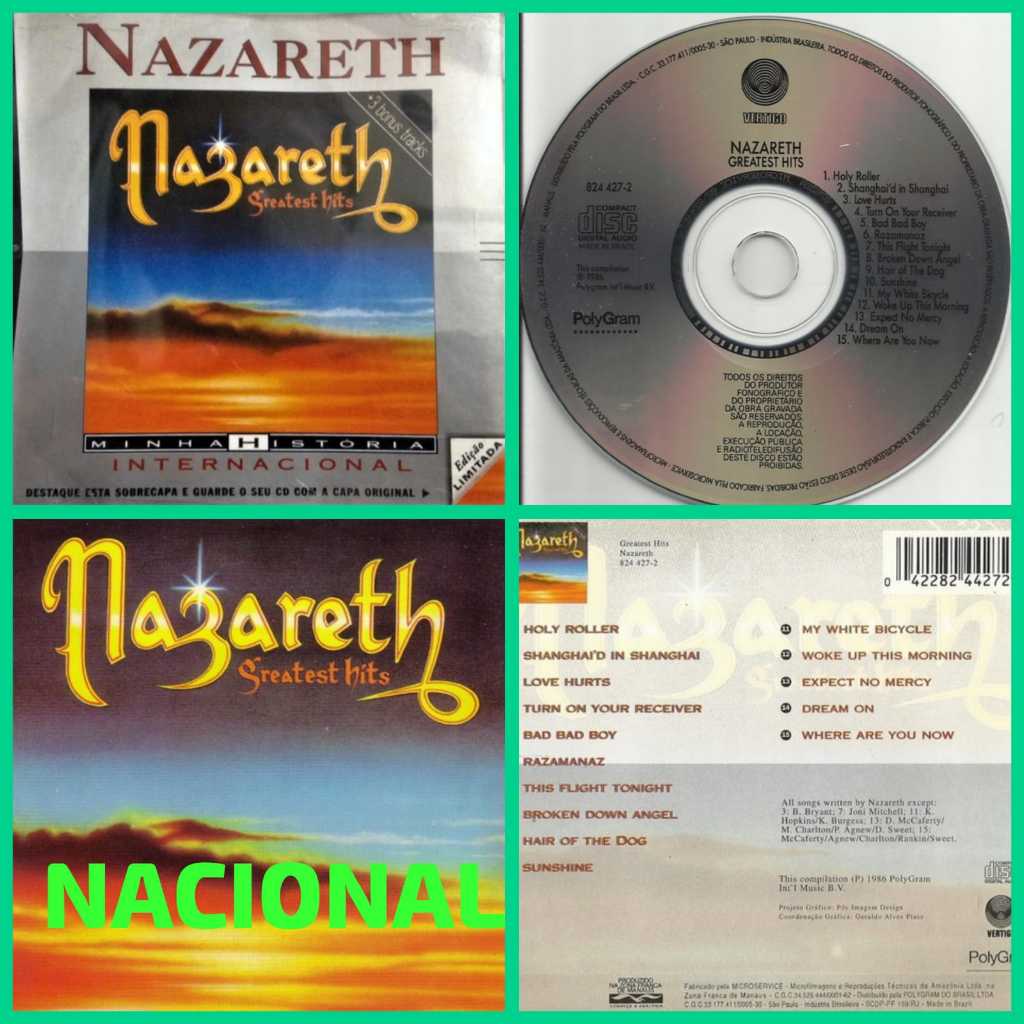 CD NAZARETH - OPÇÕES e DETALHES NA DESCRIÇÃO | Shopee Brasil