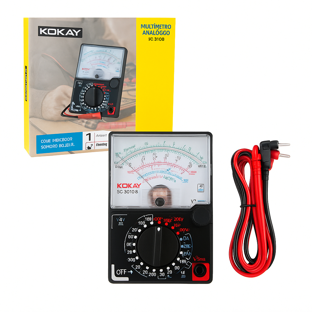 Multímetro Analógico Kokay 360tr | Shopee Brasil