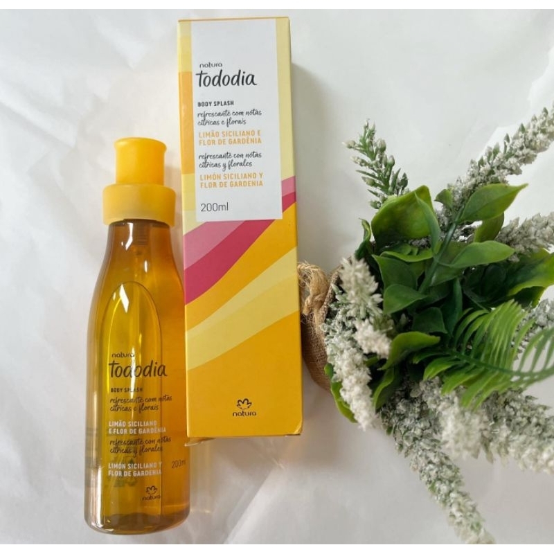 Body Splash todo dia limão Siciliano e flor de gardênia | Shopee Brasil