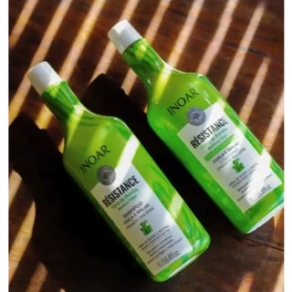 Kit Inoar Fibra de Bambu - Shampoo + Condicionador 1L em Oferta na Shopee