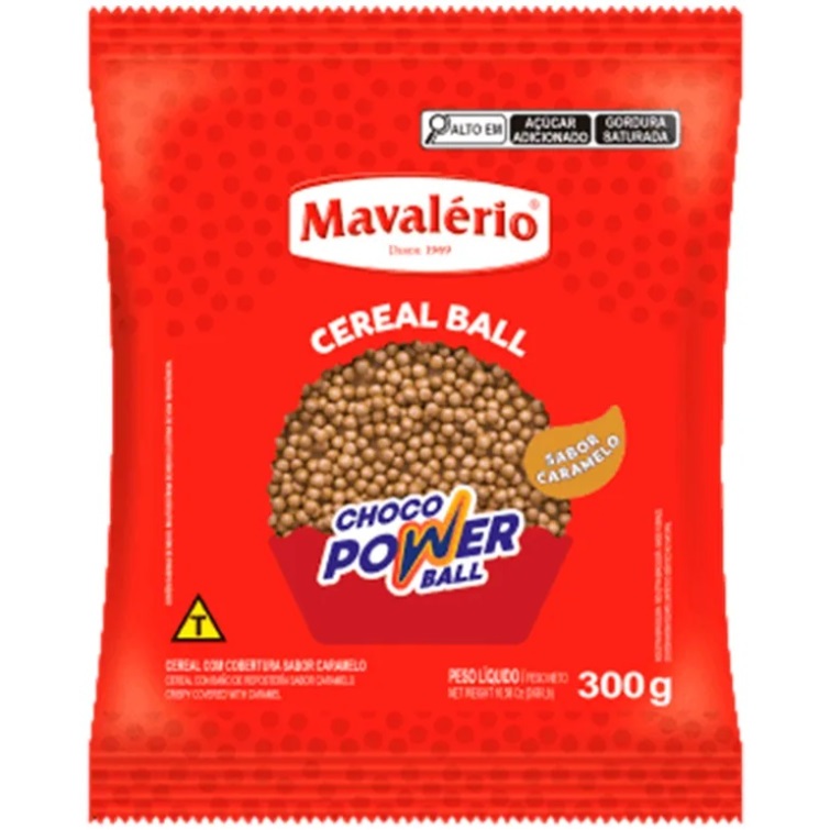 Choco Power Ball - sabor caramelo - 300 gramas | Shopee Brasil