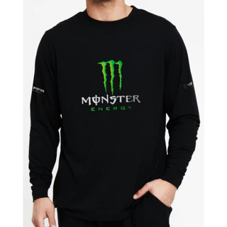 Camiseta Manga Longa Corrida Automotivo Racing Monster