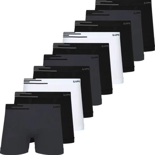 Kit Com 10 Cuecas Boxer Box Microfibra Sem Costura Original Lupo em Oferta na Shopee