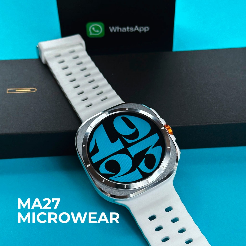 SMARTWATCH MA27 ULTRA MICROWEAR| 1GB| RESPONDE WHATSAPP | Shopee Brasil