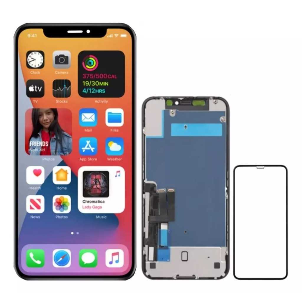 Tela Display Pra Iphone 11,12,13 e 14 Frontal Telas Normal Vivid e Pro max Vivid + Pel 3d Envio Emediato