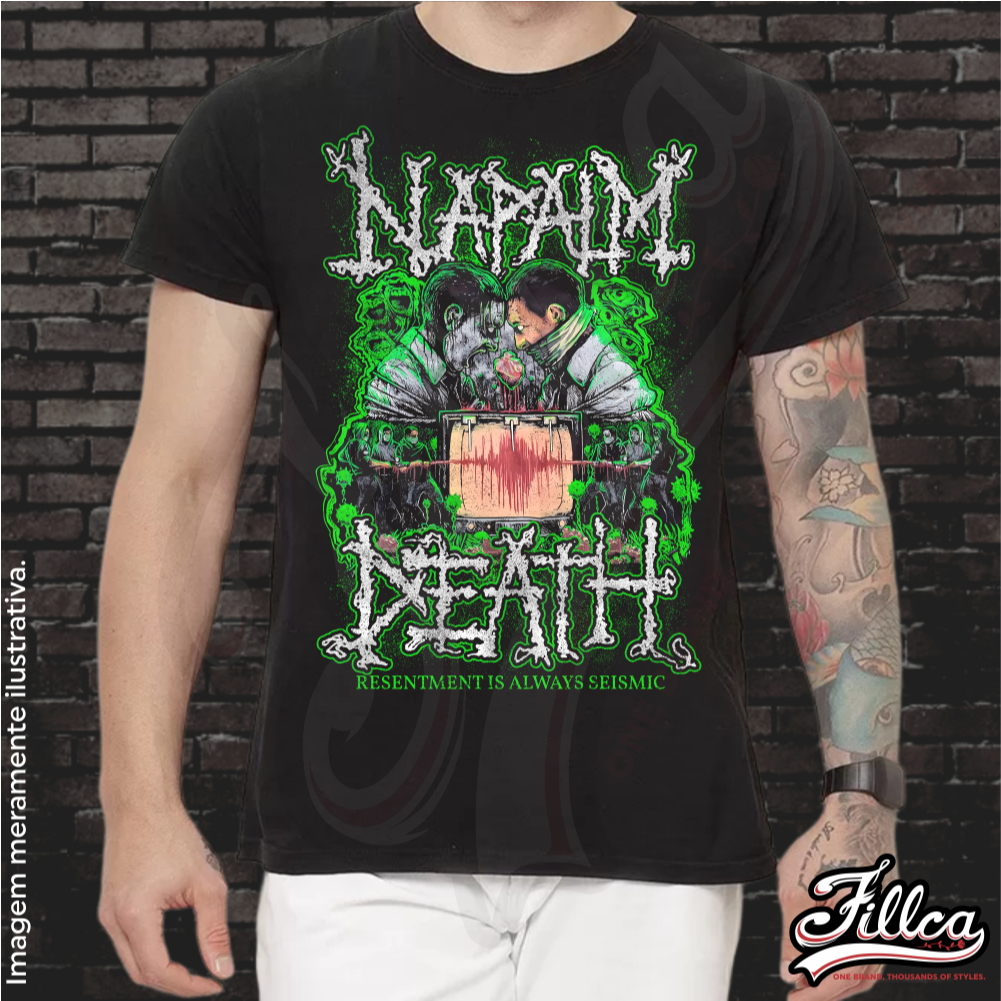 Camiseta - Napalm Death 