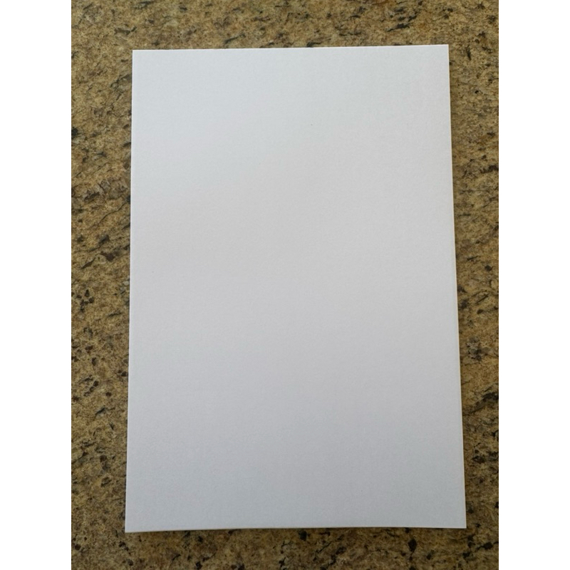 Papel Cartão Branco 180g LISO A4 Cartolina Offset Premium 50 folhas ...