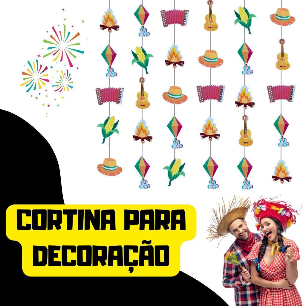 VARAL PARA FESTA JUNINA REF 14508