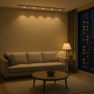 Barra de Luz LED Ultrafina Recarregável 60cm , Sensor de Presença, Sem Fio, Fácil Instalação