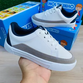 Tênis Casual Infantil Menino Molekinho Conforto Casamento Escola Batismo em Oferta na Shopee