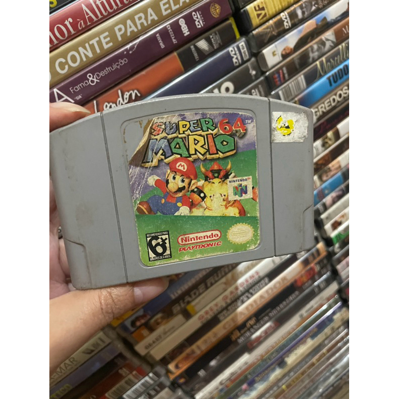 Jogo Super Mario 64 original Nintendo 64 n64 | Shopee Brasil