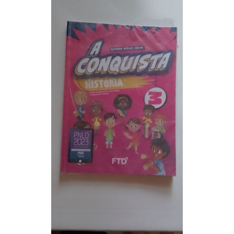 Livro Didático - A Conquista - História - 3° Ano | Shopee Brasil