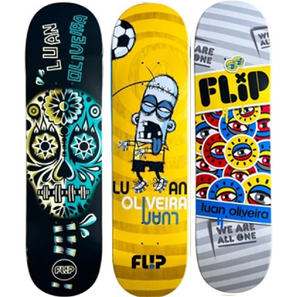 Shape Flip Maple 7.75 8.0 8.1 8.25 8.5 - Rioskateboard | Shopee Brasil