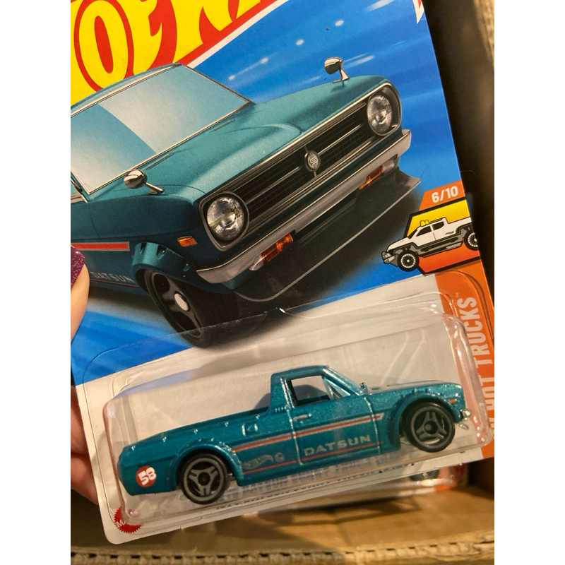 Hot Wheels - 1975 Datsun Sunny Truck (B120) - Mainline 2025 - HW