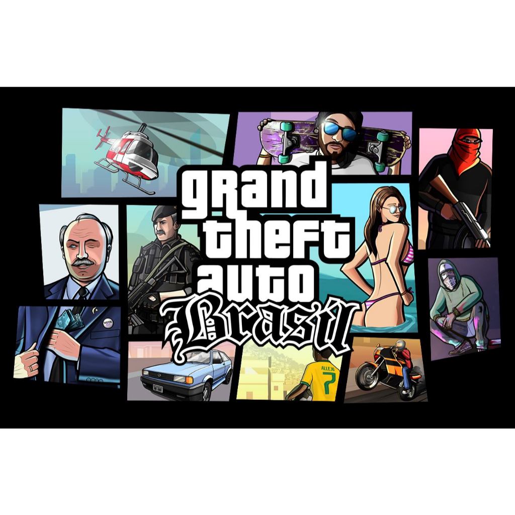 GTA San Andreas BRASIL - Jogo Computador PC | Shopee Brasil