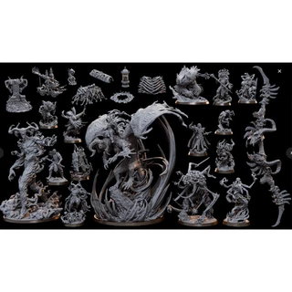 MINIATURAS de RPG padrão Dungeons & Dragons Coleção - Shadow of Vengeance -